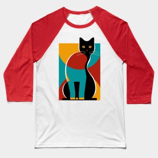 Bauhaus cat 2 Baseball T-Shirt